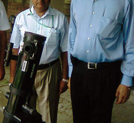 KSS receives donation of telescope