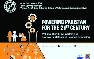 Powering Pakistan through Maths and Science Education