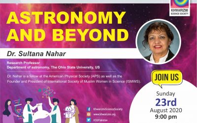 Episode 2 of MWST: Astronomy & Beyond with Dr. Sultana N Nahar