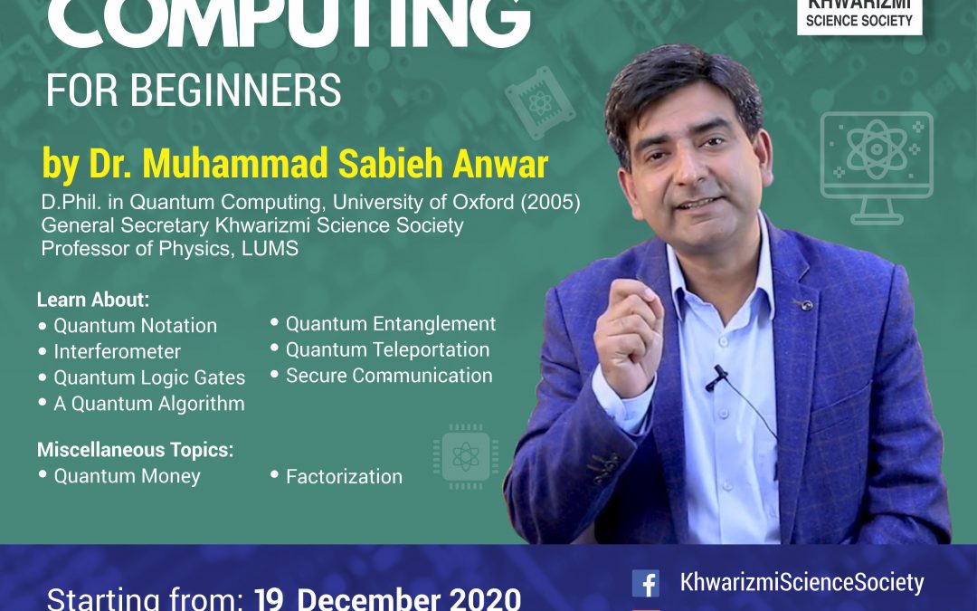 Quantum Computing for Beginners: An Online Lecture Series