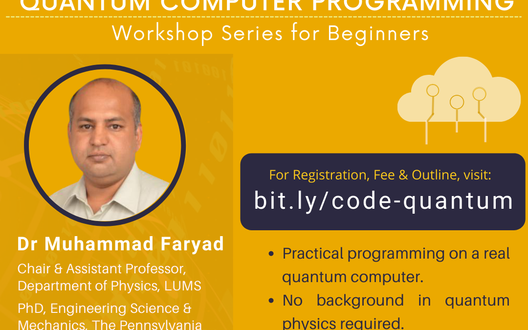 Practical Quantum Computer Programming: A workshop series for beginners