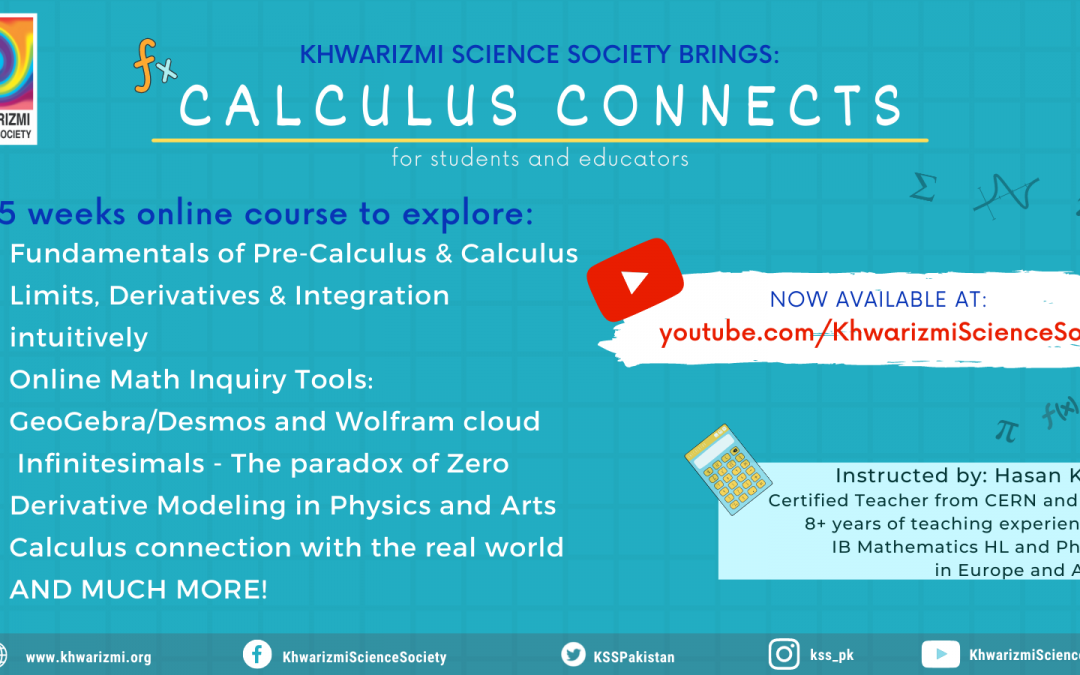 Calculus Connects is now Public on our YouTube Channel!