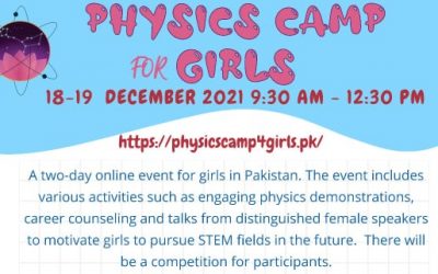 KSS participates in Physics Camp for Girls Pakistan