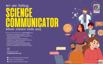 Hiring Community Mobilizer — Lahore Science Mela 2023