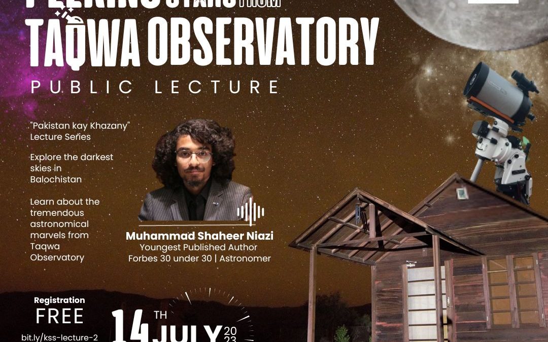 Lecture on “Peeking at the Stars from TAQWA Observatory”